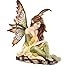 Pacific Giftware PTC 5.25 Inch Fairyland Yellow and Green Winged Fairy Statue Figurine