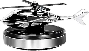 Car Air Freshner Helicopter Alloy Solar Energy Aromatherapy