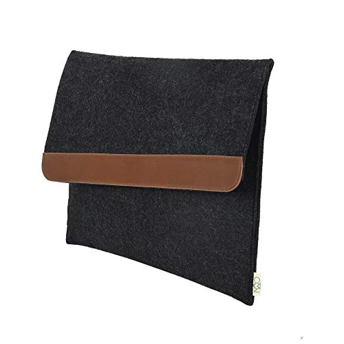 Image of OON Felt Laptop Sleeve - Sleek 13 Inch Black,OLS 34-B02-13