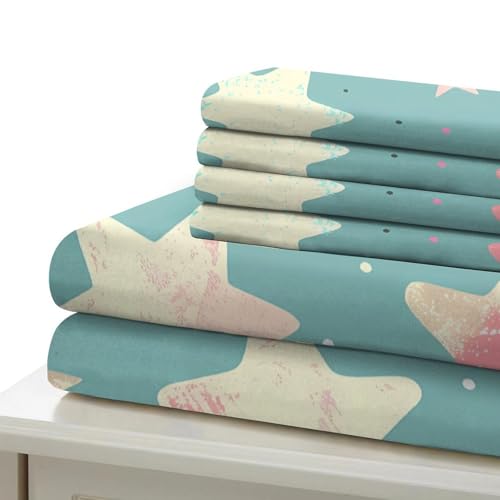 Ensemble de literie microfibre 3D 135x200cm avec taies d'oreiller