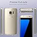 Galaxy S7 Case, Jeylly Designed for Samsung Galaxy S7 Clear Case, Slim Thin Soft TPU Clear Crystal Shock Absorbing & Scratch Hybrid Rubber Plastic Phone Case Cover for Galaxy S7 S VII SM-G930