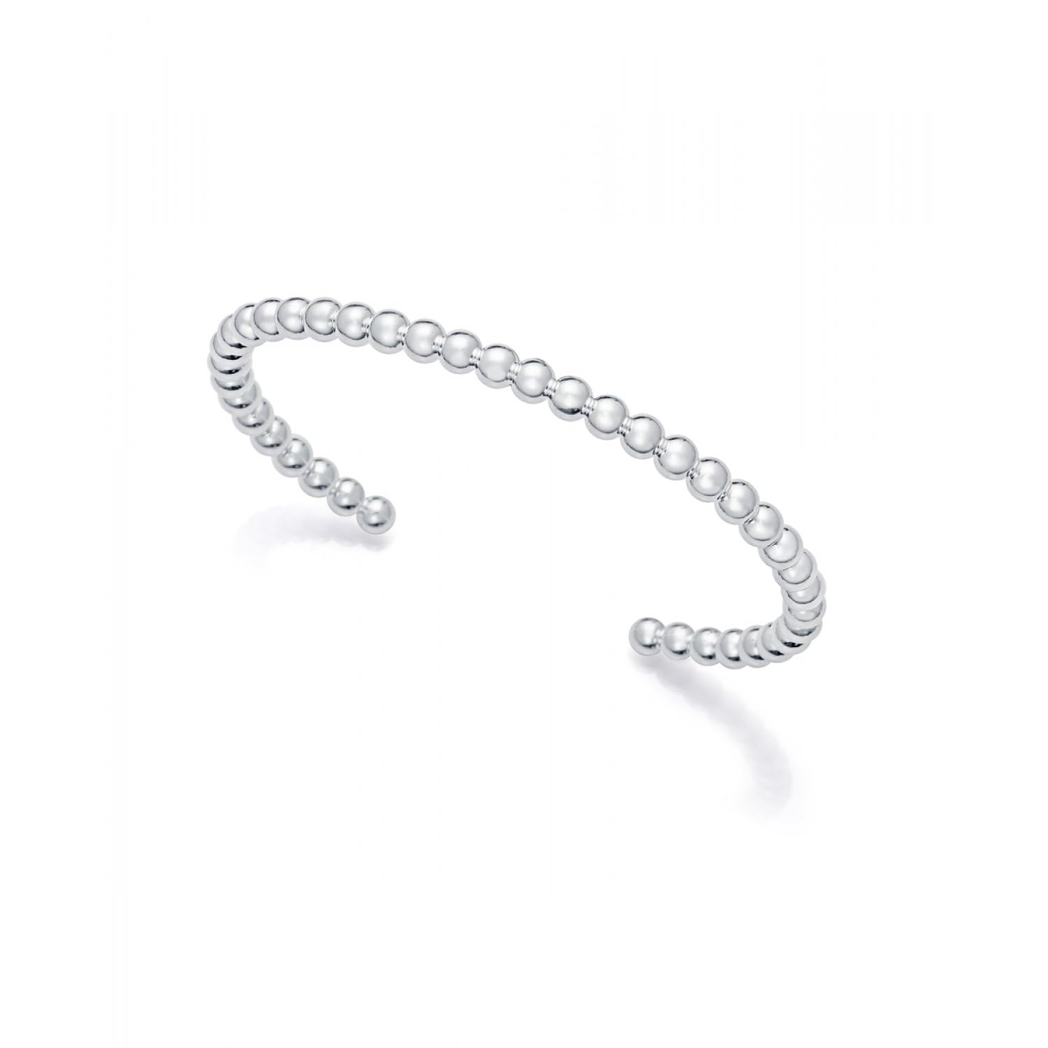 Viceroy Women's Fashion Bracelet 14319P01000 – 999 Silver Plated Steel, Fine Balls Design, Laura Escanes Collection