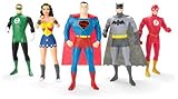 DC Comics Justice League New Frontier Bendable Action Figures Superhero Set