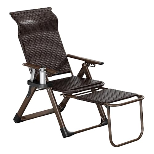 Yofab Klappbarer Campingstuhl, verstellbar, Zero Gravity Stühle,...