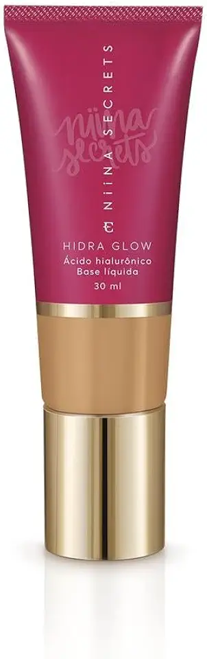 Eudora Base Líquida Niina Secrets Hidra Glow Cor 35 30ml