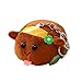 PU-i PU-i Molcar Guinea Pig Car Anime Peluches Anime Peluche Llavero Colgante, Kawaii Guinea Pig Peluche de Dibujos Animados Almohada Muñeca de Juguete para niños Fans