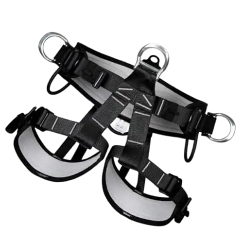 Harnais d'escalade hommes Teksome avec ceinture réglable et sangles de taille