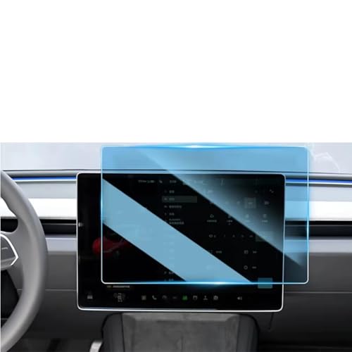 Protecteur d'écran tactile Tesla Model 3 Highland film protection bleu anti-reflet