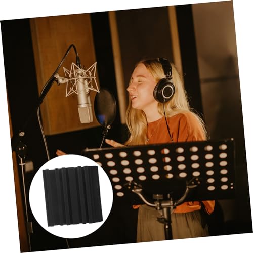 Toyvian 6pcs Paneles Acústicos para Tratamiento de Sonido Aislante de Alta Densidad para Estudio, Oficina y Teatro en Casa miniatura 4