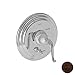 Newport Brass 5-1092BP/ORB Balanced Pressure Tub & Shower Diverter Plate With Handle Oil Rubbed Bronze - Hand Relieved Alexandria