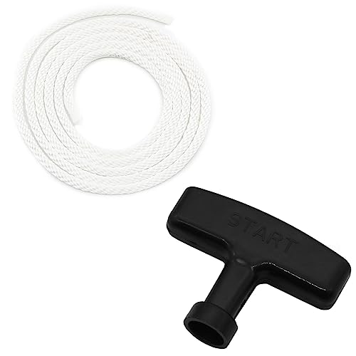 Image of 2 Set 4ft Pull Cord Rope with Recoil Starter Handle | For GX200, For GX120, For GX240, For GX270, For Champion Generator