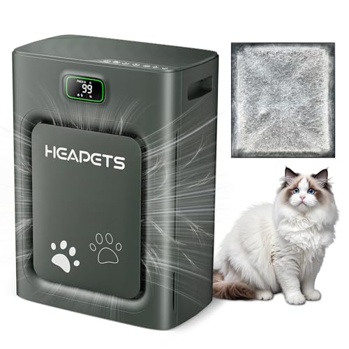 HEAPETS P358 Pet Air Purifier Black