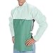 Tillman 6120 20" 9 oz. Green Flame Resistant Cotton Bib, 5X-Large