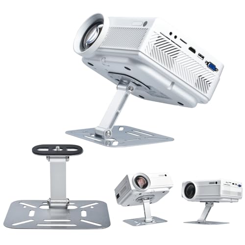 ZDSSY Projector Stand Table, Desktop Foldable Stand, Projector Ceiling Mount, Easy Setup with 180-Degree Adjustment, Compatible w HAPPRUN, TMY, PANSEBA, AuKing, YABER, ONOAYO and Most