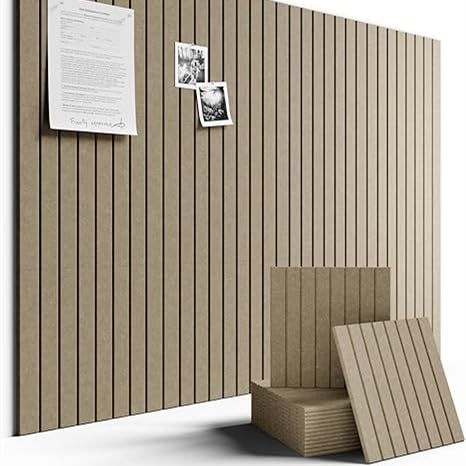 Tableau d'affichage en feutre autocollant MINGBOLIN épais lot de 12 grands panneaux déco