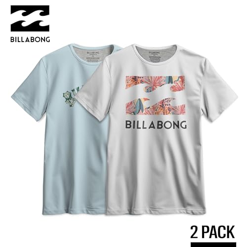 Billabong Mens Short Sleeve Lounge Crew Tee,2 Pack2