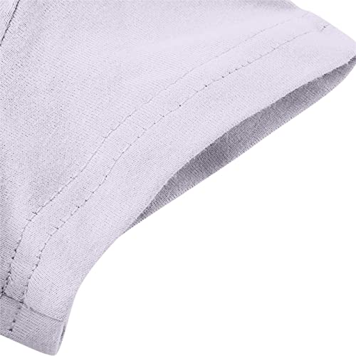 Girls Short Sleeve T Shirts Kids Soft Cotton Summer Blouse Toddler Boys Girls Shirts Basic Crewneck Tee Tops Comfort3