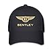 SHUIFENG66 Unisex Bentley Motors Logo Baseball Caps Hat One Size,Sombreros y Gorras