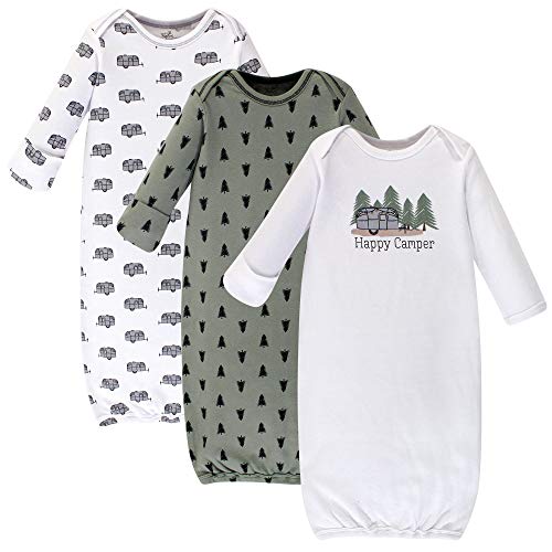 Image of Touched by Nature Unisex Baby Organic Cotton Gowns