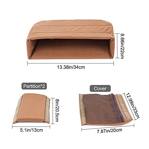 Botella plegable protectora para cámara, inserto acolchado para mochila miniatura 3