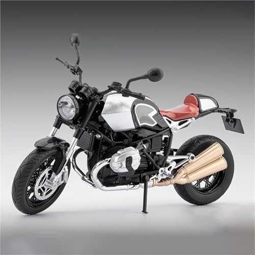 Moto tout-terrain en alliage R NineT 1:9 : réplique miniature moulée