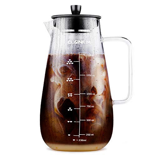 CUSINIUM Large Cold Brew Coffee Maker - 1.5 Quart Iced Coffee Maker