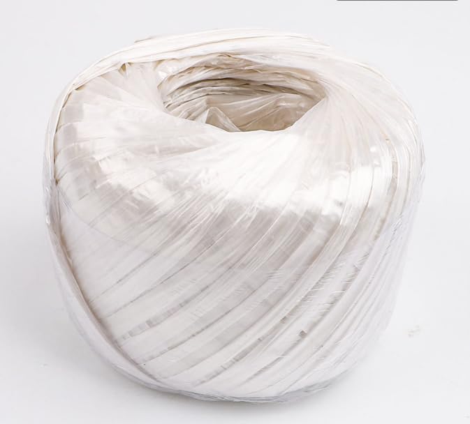 sourcing map Spago in poliestere e nylon e plastica, per uso domestico, larghezza 35 mm, lunghezza 55 m, corda in plastica per imballaggio, giardinaggio, artigianato, confezione da 3 (nero