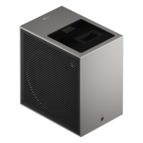 LG CineBeam S PU615U 4K UHD Ultra Short Throw Smart Projector, Auto Screen Adjustment, up to 100” Projection, up to DCI-P3 154%, 450,000:1 Contrast, Speakers with Dolby Atmos, HDR10, HDMI, USB, HID