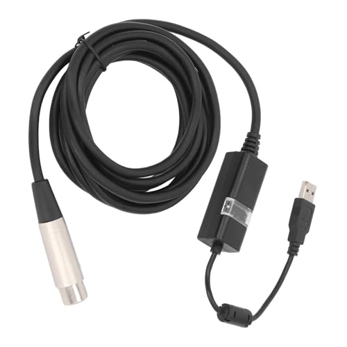 Cable de Micrófono USB con Convertidor A/D Elimina Tarjetas de Sonido 6