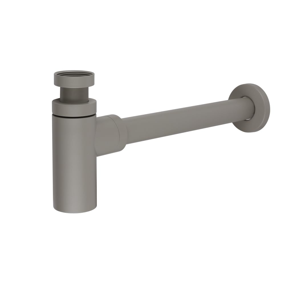 Milano Pebble Elements Exposed Bottle Trap For Wall Hung Or Washstand Basin