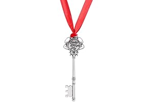 Santa's Magic Key Christmas Tree Ornament - Set of 2