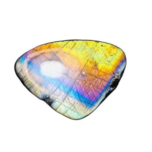 Labradorite arc-en-ciel naturelle cabochon vrac pour bague et collier DIY