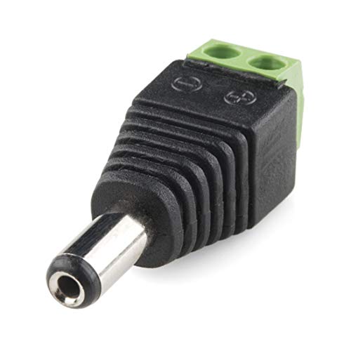 Image of DIY Crafts Pack Of 10 Pair, 10 Pcs Male & 10 Pcs Female, 10 Pair 20 Pcs /Male and Female Dc Power Jack Adapter Connector Plug Branded DIY Crafts for (Pack Of 10 Pair, 10 Pcs Male & 10 Pcs Female)