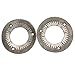 2PCS Grinding Sheets for Electric Grain Mill Heavy Duty Commercial Grain Grinder Machine Feed Grain Mills Grain Dry Feed Flour Mills Cereals Grinder