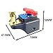 Universal 12-24v Car Battery Disconnect Isolator Switch, Anti-Leakage Car Battery Shut Off Switch fits Car, Truck & Boat, Power Off Auto Part for Automotive Maintenance & Modification