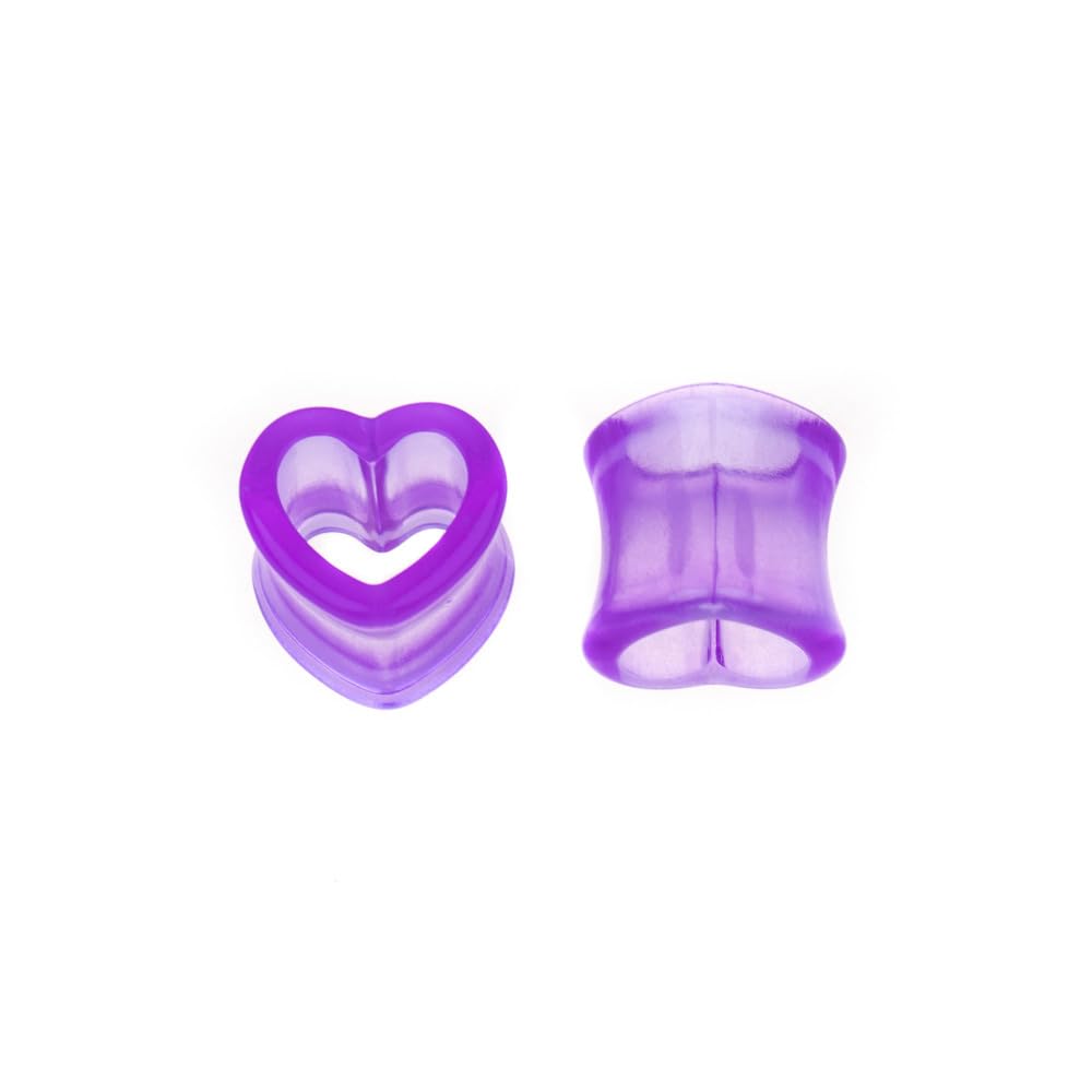 vogem Juego de 54/84 dilatadores de oreja, 1-10 mm/14G-00G, juego de dilatadores acrílicos, forma de cuerno, de buey, acrílico, espiral, para el cuerpo, joyas para mujeres y hombres, 1-10mm, Acrílico