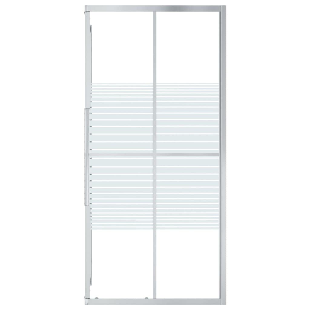 Cabina de ducha ESG 90 x 70 x 180 cm, mampara de ducha de cristal transparente con perfil de aluminio, fácil montaje, apta para cuarto de baño