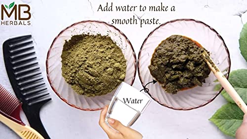 Verem Growth Booster Hair Pack | Henna From Rajasthan Blended With 10 Herbs 250G | External Use Only #TOP5
