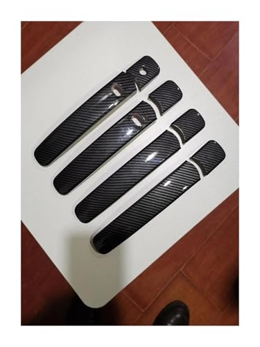 車外ドアハンドルカバー 用 エクストレイル T31 2009 2010 2011 2012 2013 クロームドアハンドルカバー 装飾成形クリップ 装飾カッププロテクター(B)