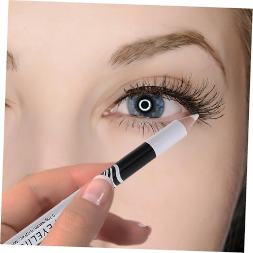 Lápiz delineador blanco 10 piezas para ojos miniatura 6