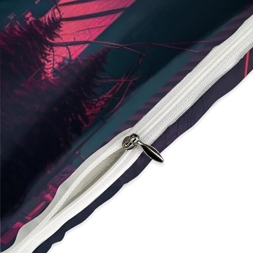 Housse de couette double 200x200cm Downtown Seattle en microfibre douce - 6