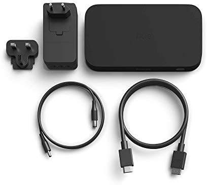 Philips Hue Play HDMI Sync Box, synchronizacja światła z TV i grą, do 4 urządzeń HDMI, 7 W, 240 V, czarny