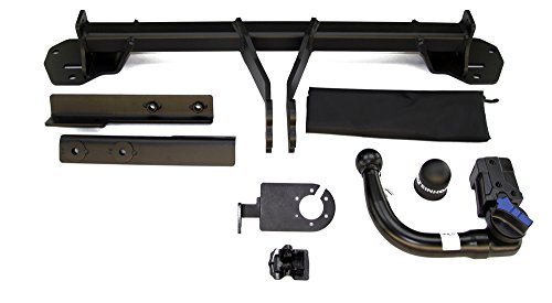 Anhängerkupplung für Subaru XV 1 I GP GJ abnehmbar mit universalem E-Satz