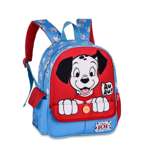 Mochila Infantil Escolar Creche 101 Dalmatas, Costas Disney Pets 13 Clio Style