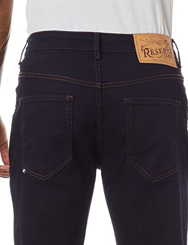 Calca Jeans Slim Curvelo Deep, Reserva, Masculino, Indigo Az, 46