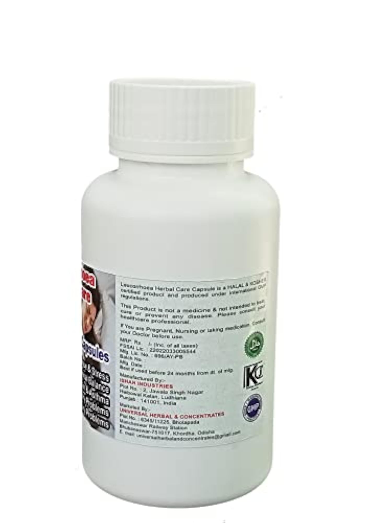 Leucorrhoea Herbal Care Capsule, Natural Remedy