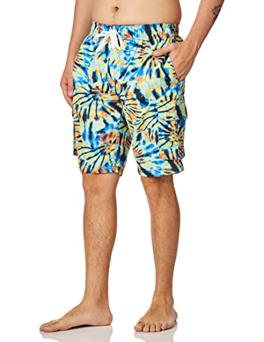 Image of Kanu Surf Men's Big Viper Extended Size Stripe Swim Trunk