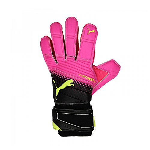 PUMA Evopower Grip 2.3 Goalkeeper Pink Glo/Safety Yellow/Black Gloves