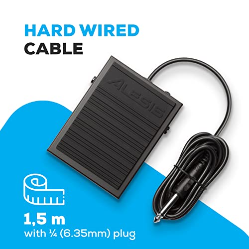 Alesis Sr-16 - Studio-Grade Standalone Drum Machine With On-Board Sound Library & Asp-1 Mkii Universal Sustain Pedal And Momentary Footswitch With 5Ft Cable And Non Slip Bottom #TOP6