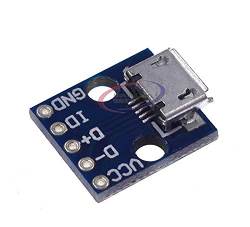 5pcs CJMCU Micro USB Board Power Adapter 5V Breakout Switch Interface Module for Arduino